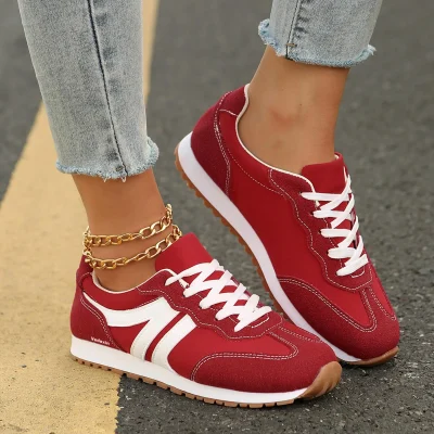 Wide Toe Sneakers